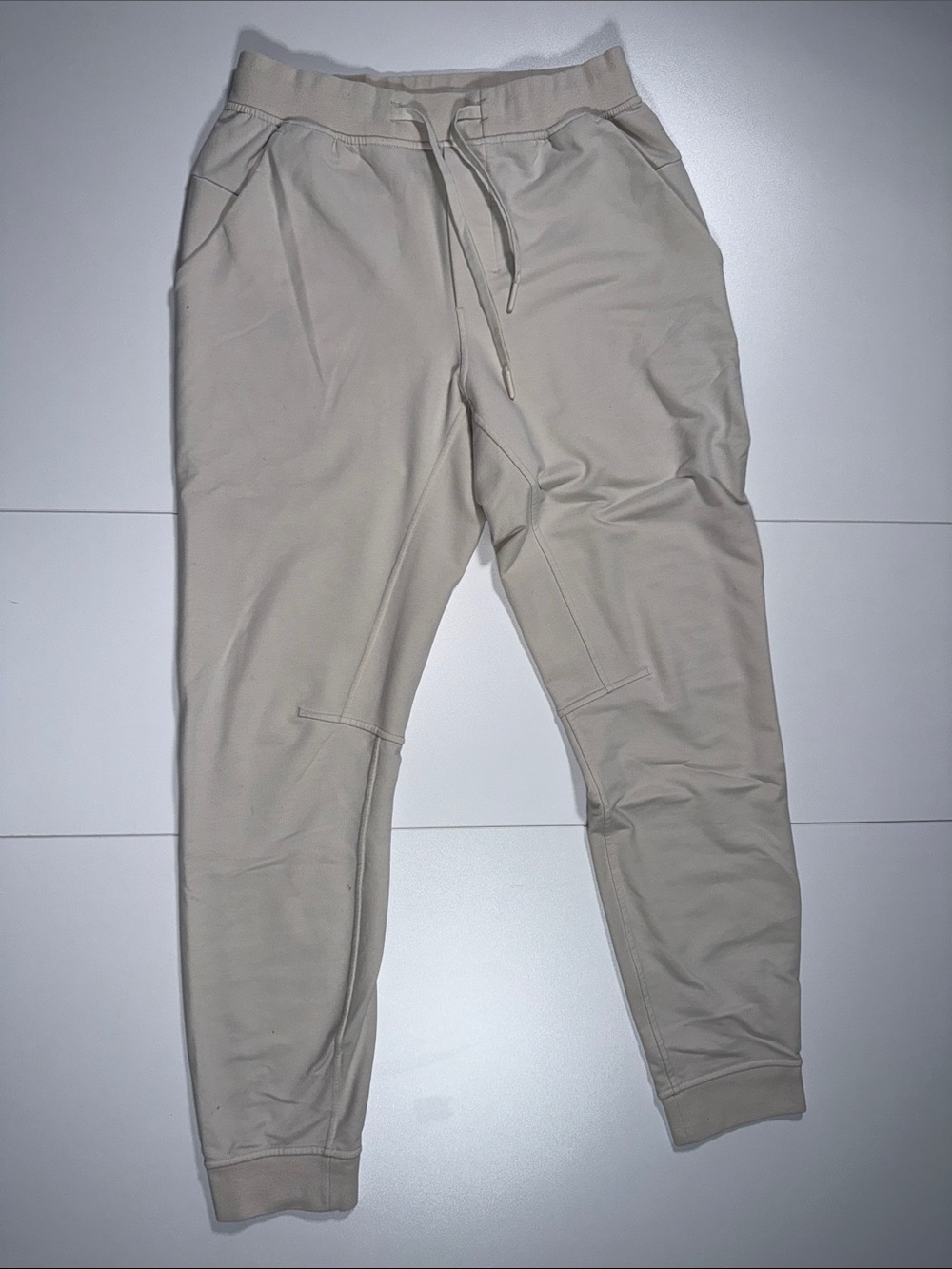 lululemon athletica Light Beige Jogger Sweatpants